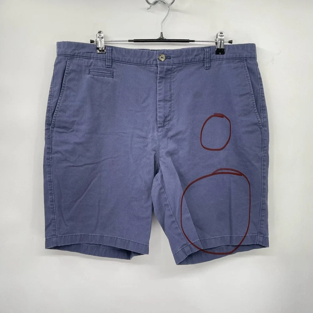 johnnie-O‎ Neal Stretch Flat Front Chino Golf Shorts 9